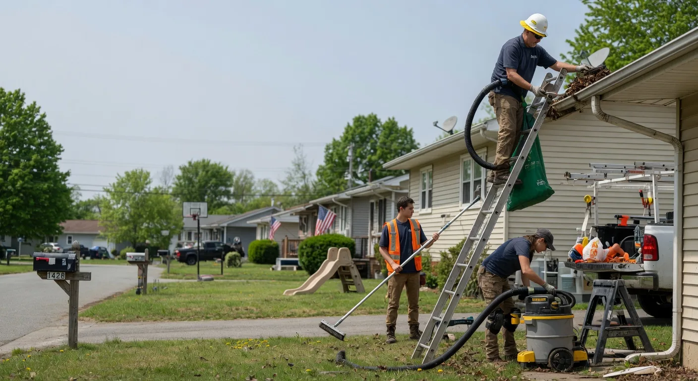 Gutter Installation in Lucasville, OH near me